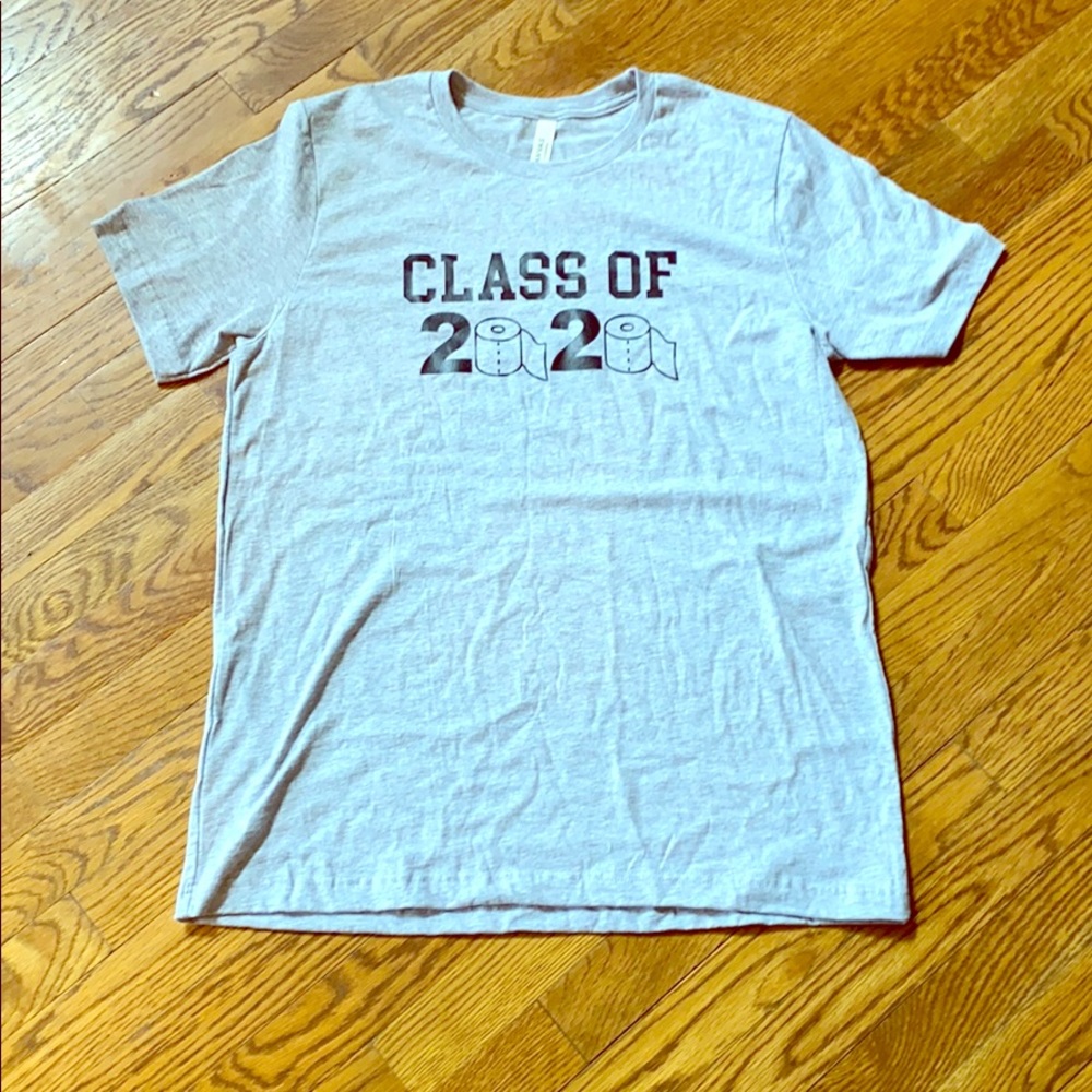Large Class of 2020 Toilet Paper Graphic Shirt